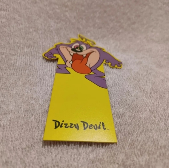 Vintage Looney tunes Dizzy Devil beanie book mark - Picture 3 of 5
